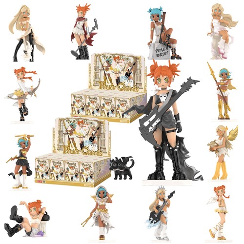 Pop mart peach riot power - x,